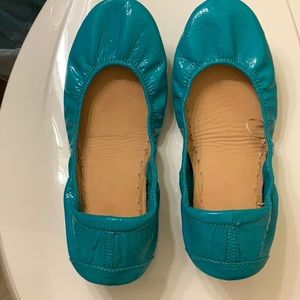 Tieks Blue, size 10